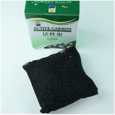 Activated coal for aquarium water treatment. In boxes, 300g each 1