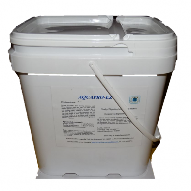 AquaPro EZ baktērijas dīķu tīrīšanai 4,5 kg spainī (20 maisiņi pa 227 g katrā)
