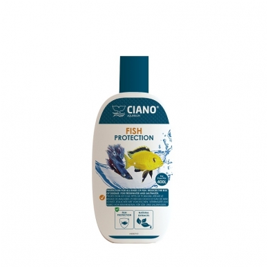 Ciano Fish protection 100ml  - vitaminai žuvų apsaugai. Iki 400l vandens kiekiui