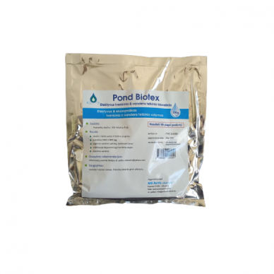 Pond Biotex bacteria for pond water treatment. 500g - up to 200m3 of water, 10kgs sack